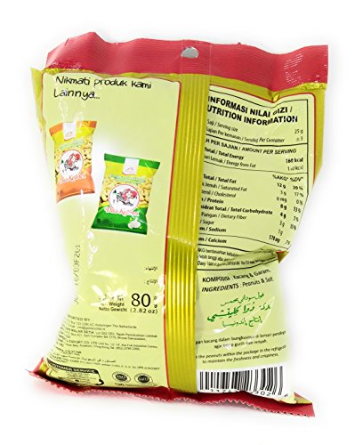 Dua Kelinci Kacang Garing 75GR