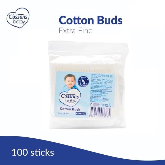 Cussons Baby Cotton Buds Extra Fine 100PCS