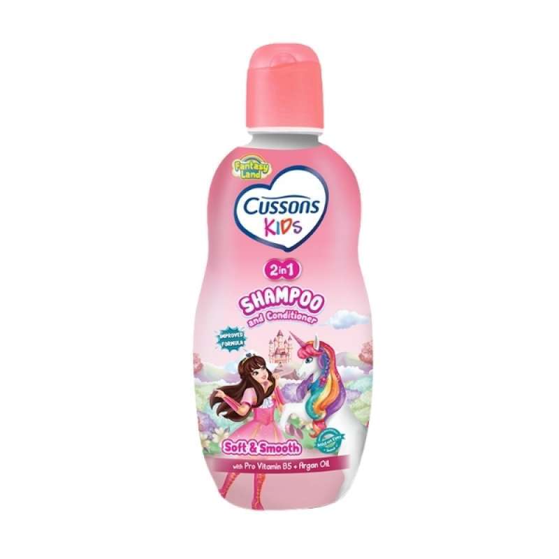 Cussons Kids 2in1 Shampoo & Conditioner Soft & Smooth Btl 180ML