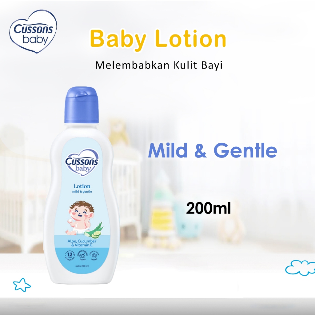 Cussons Baby Lotion Mild & Gentle 200ML