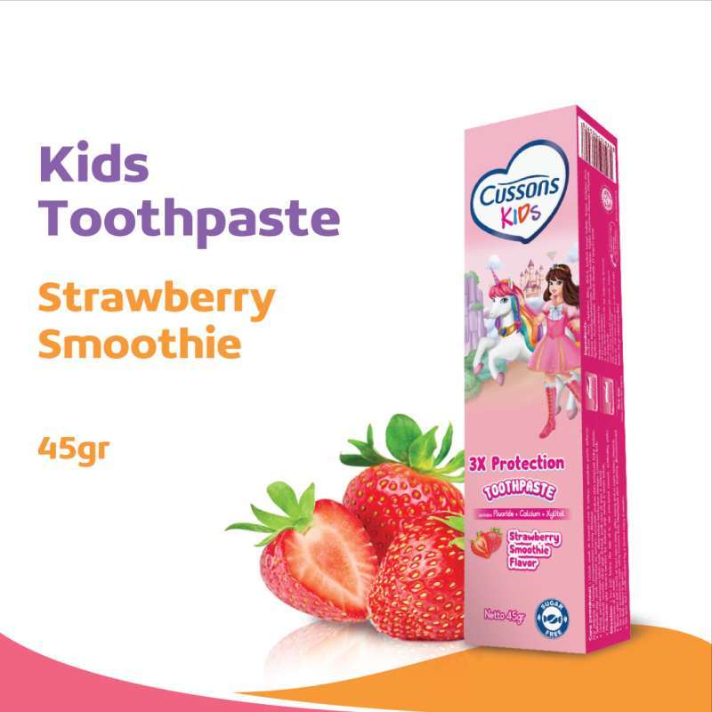 Cussons Kids Pasta Gigi Strawberry Smoothie Flavour 45GR