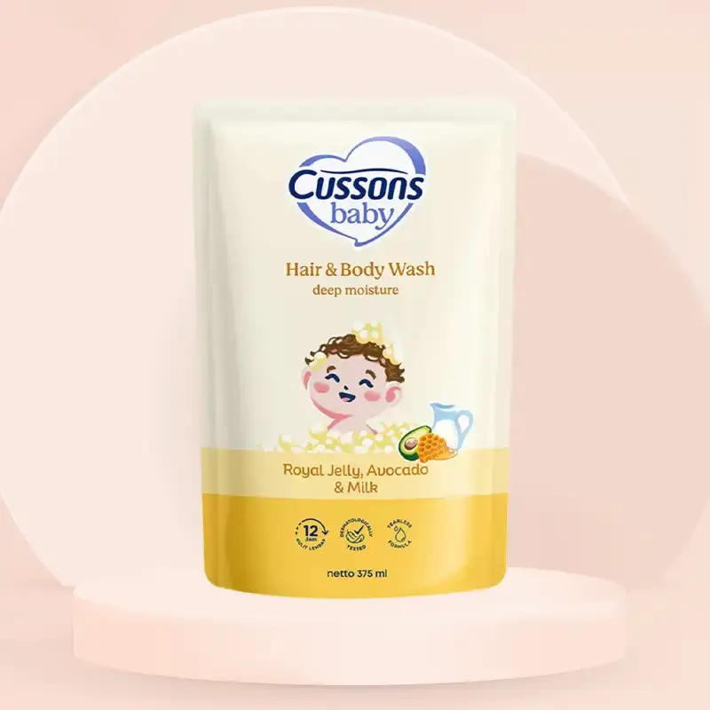 Cussons Kids Hair & Body Wash Deep Moisture Pch 200ML
