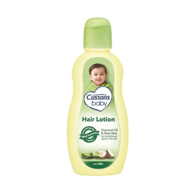 Cussons Baby Hair Lotion Coconut Oil & Aloe Vera 200ML