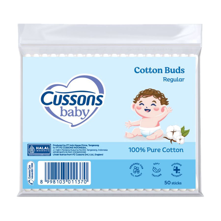 Cussons Baby Cotton Buds Regular 50PCS
