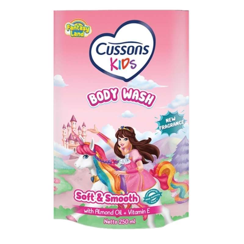 Cussons Kids Body Wash Soft & Smooth Pch 250ML