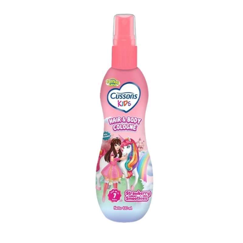 Cussons Kids Hair & Body Cologne Strawberry Smoothies 100ML