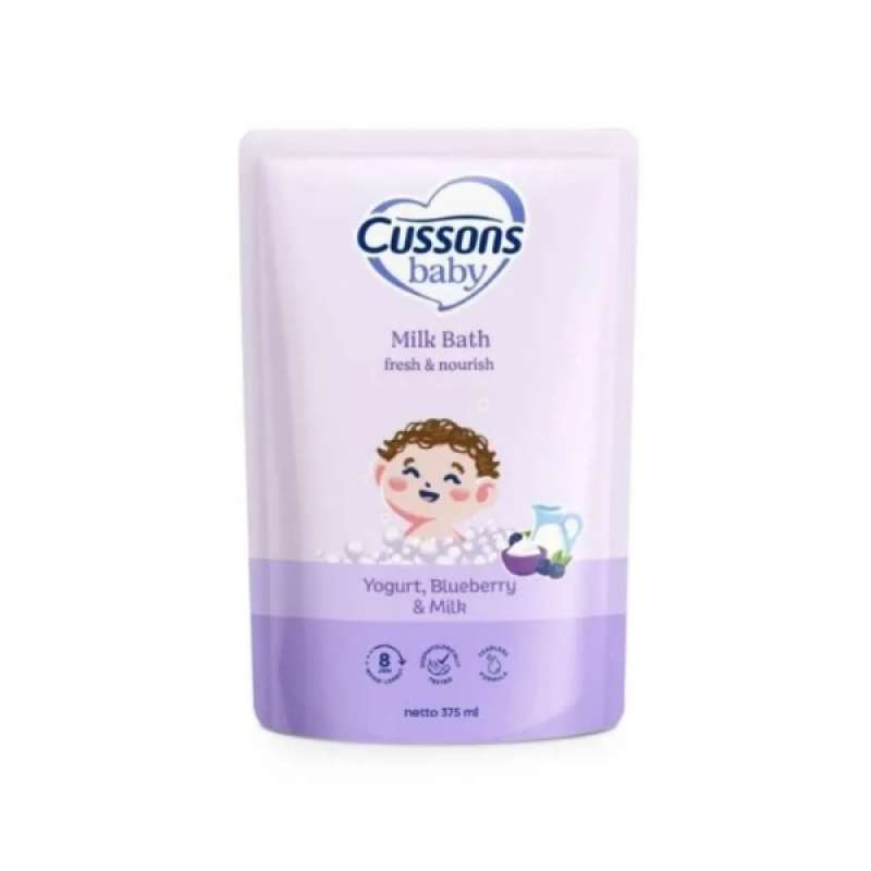 Cussons Baby Milk Bath Fresh & Nourish Pch 375ML