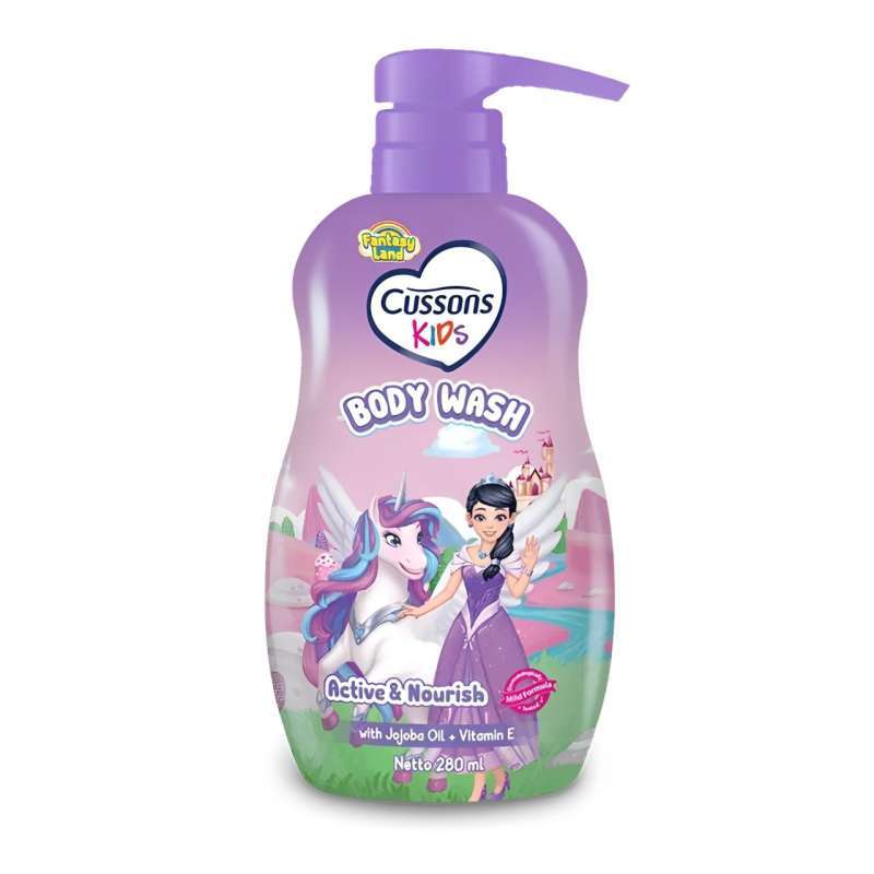 Cussons Kids Body Wash Active & Nourish Btl 280ML