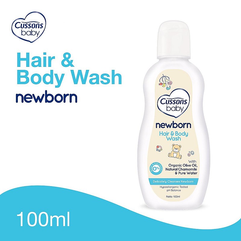Cussons Baby New Born Hair & Body Wash 100ML