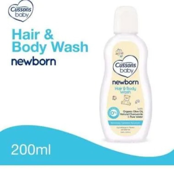Cussons Baby Newborn Hair & Body Wash Btl 200ML