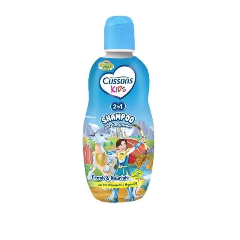 Cussons Kids 2in1 Shampoo & Conditioner Fresh & Nourish Btl 90ML
