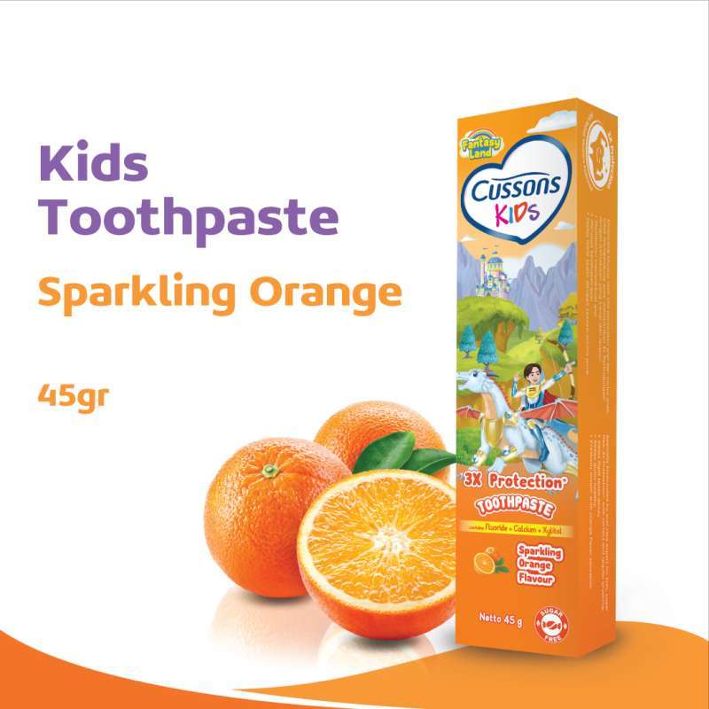Cussons Kids Pasta Gigi Sparkling Orange Flavour 45GR