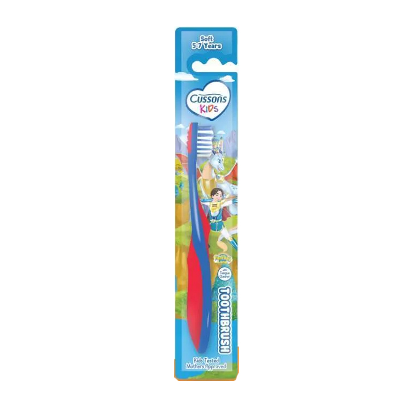 Cussons Kids Sikat Gigi 5-7 Years Blue Soft 1PCS