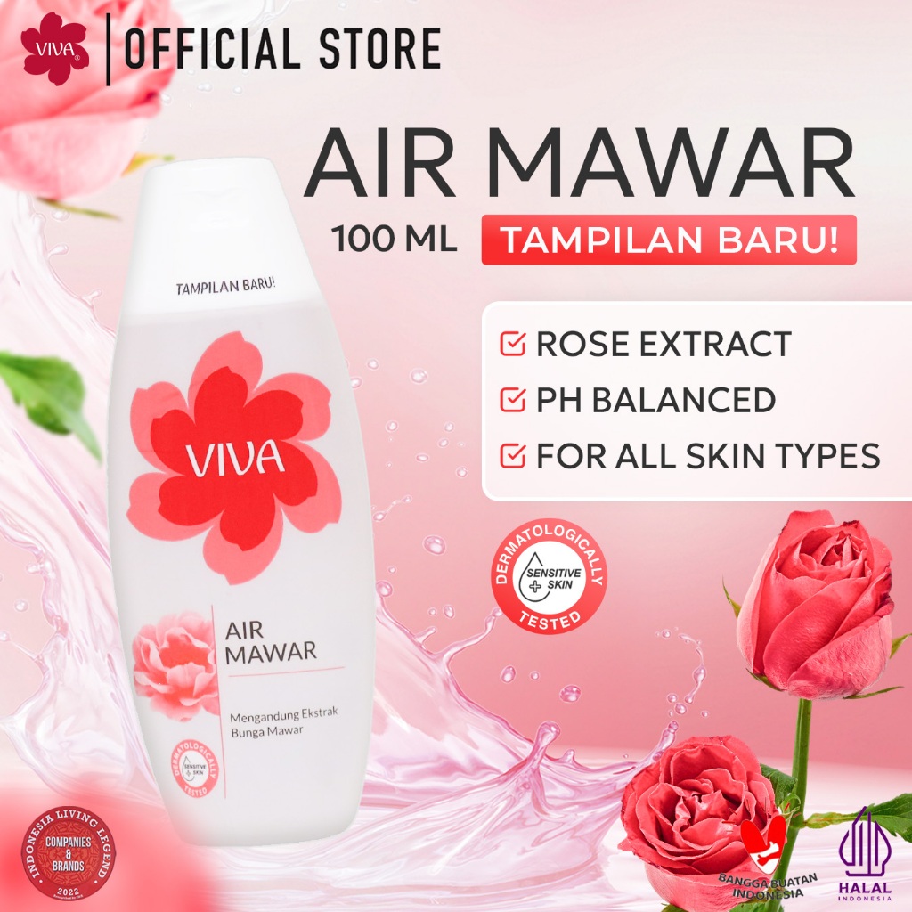Viva Air Mawar 100ML