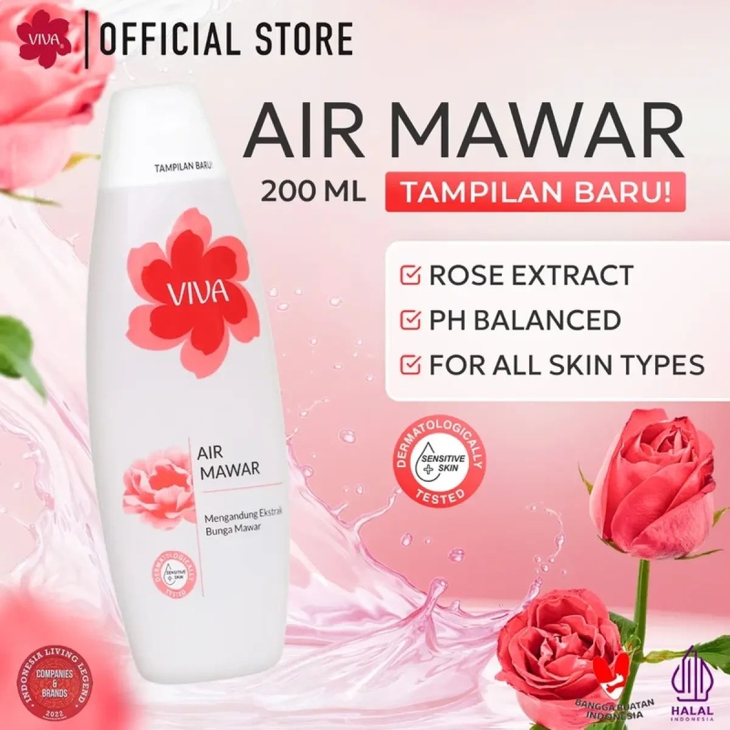 Viva Air Mawar 200ML