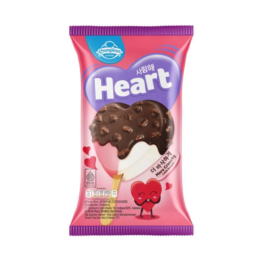 Campina Heart More Crunchy 88ML