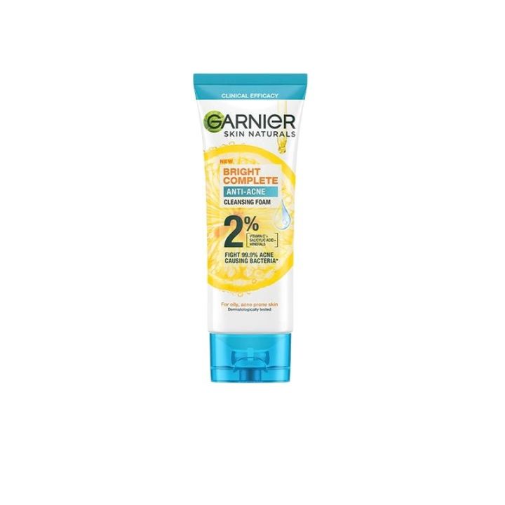 Garnier Bright Anti-Acne Face Wash 100ML