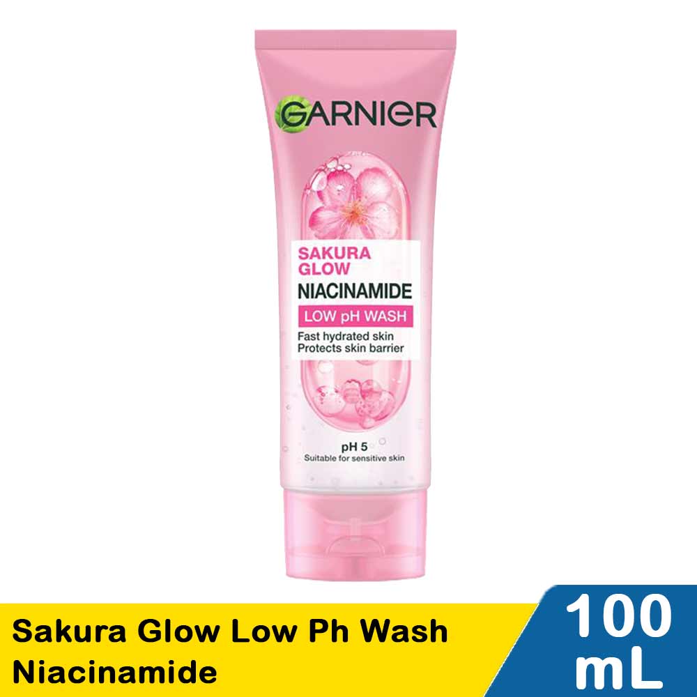 Garnier Sakura Glow Low Ph Wash 100ML