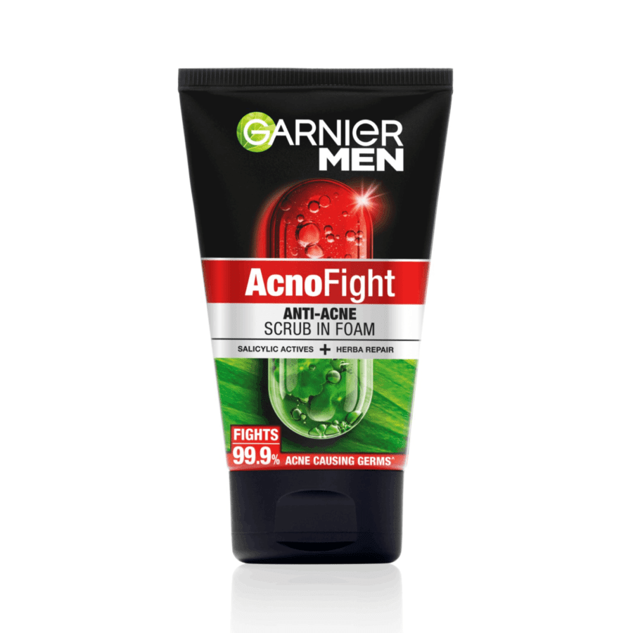 Garnier Men Acno Fight Scrub In Foam Face Wash 50ML