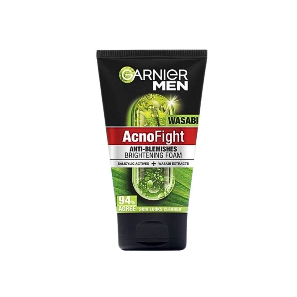 Garnier Men Acno Fight Wasabi Brightening Foam Face Wash 50ML