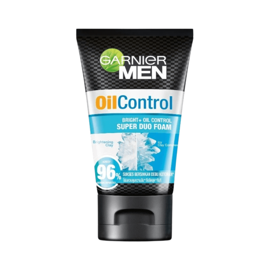 Garnier Men Oil Control Super Duo Foam Face Wash 50ML
