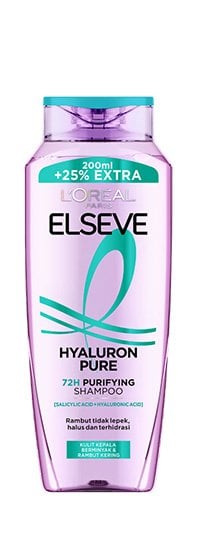 Loreal Elseve Hyaluron Pure Shampoo Btl 200ML