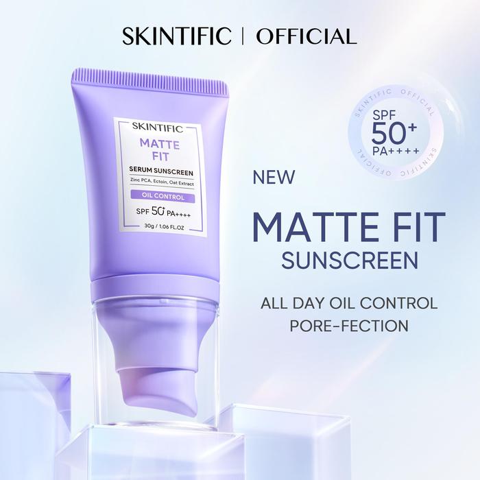 Skintific Matte Fit Serum Sunscreen SPF 50+ PA++++ 30GR