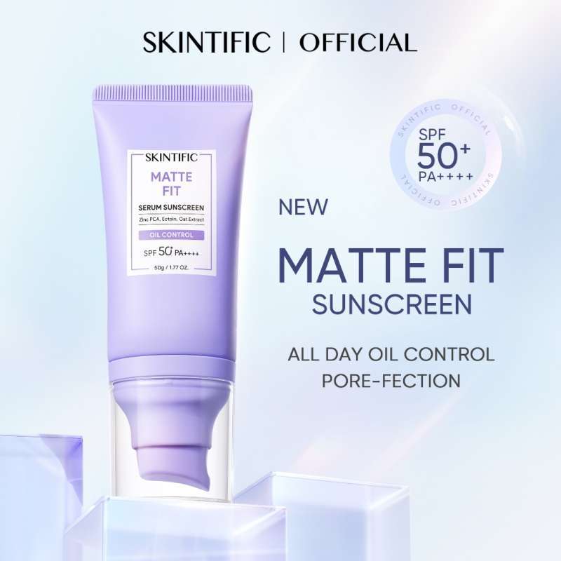 Skintific Matte Fit Serum Sunscreen SPF 50+ PA++++ 50GR