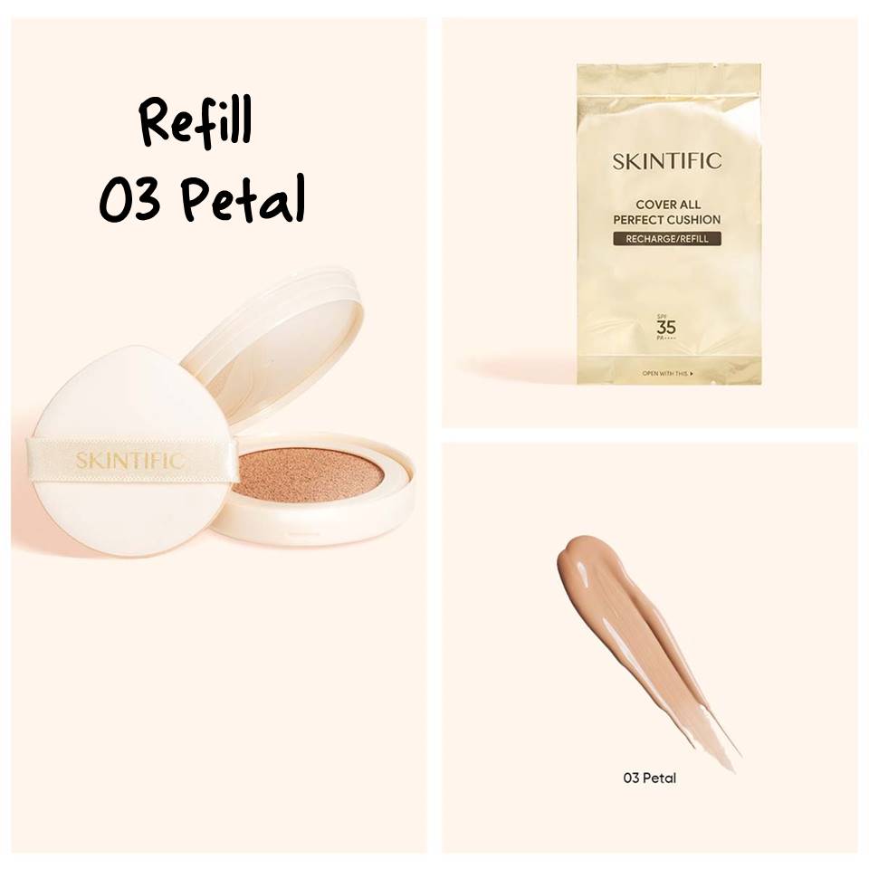 Skintific Cover All Perfect Cushion Refill 03 Petal 11GR