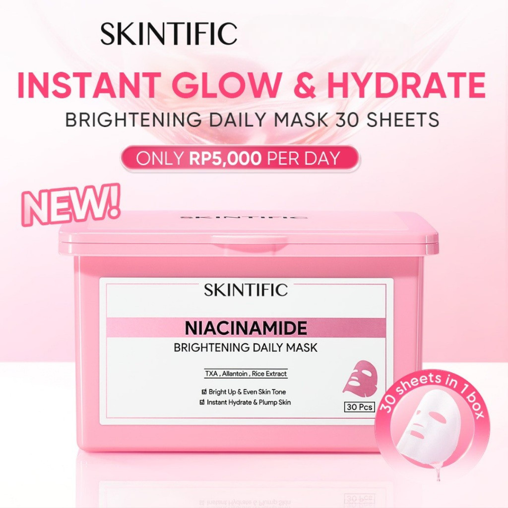 Skintific Niacinamide Brightening Daily Mask 400GR