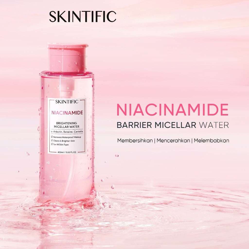 Skintific Niacinamide Brightening Micellar Water 400ML