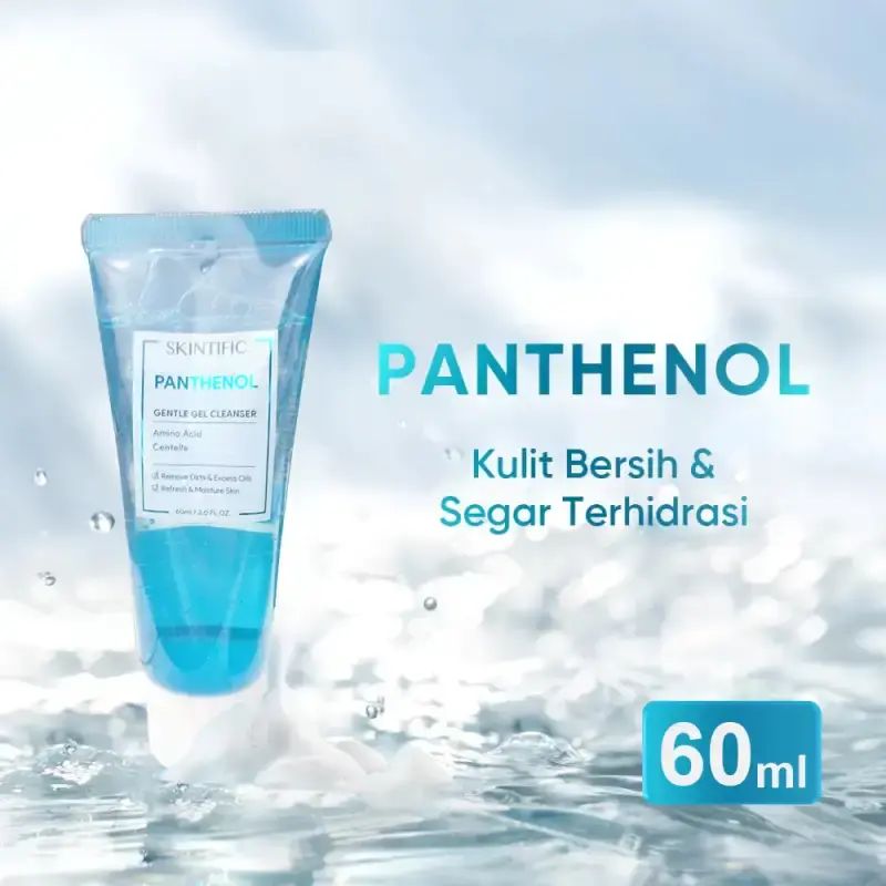 Skintific Panthenol Gentle Gel Cleanser 60ML