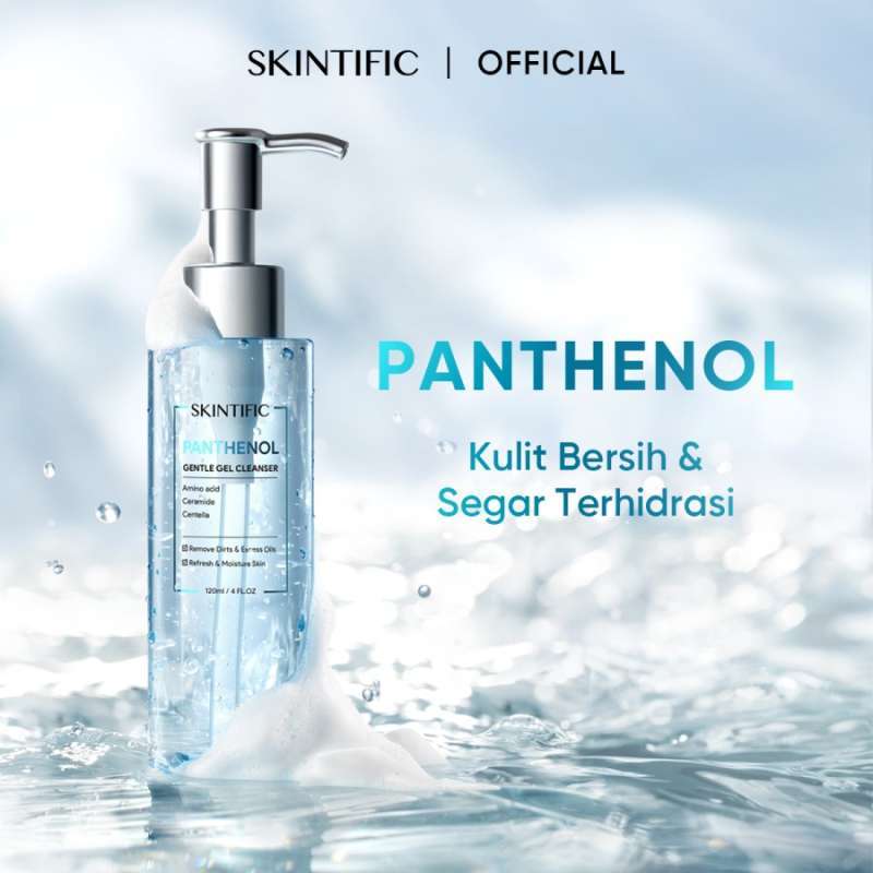 Skintific Panthenol Gentle Gel Cleanser 120ML