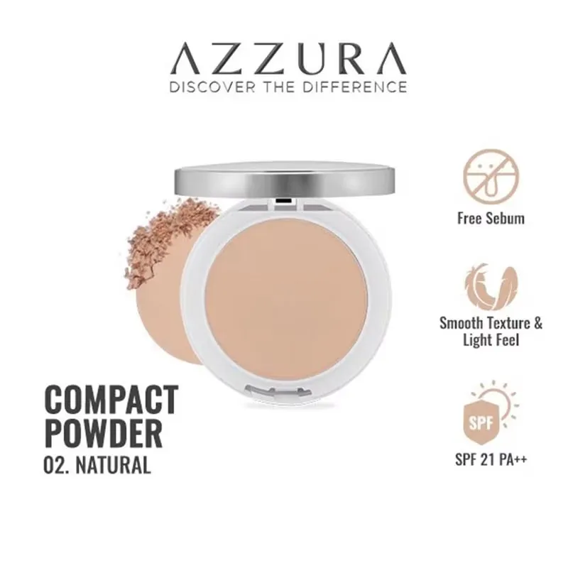 COMPACT POWDER FL AZZURA 02 NATURAL 14G