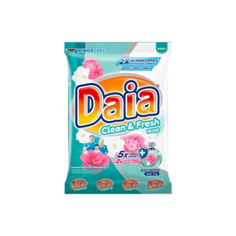 Daia Detergen Bubuk Clean & Fresh 4KG