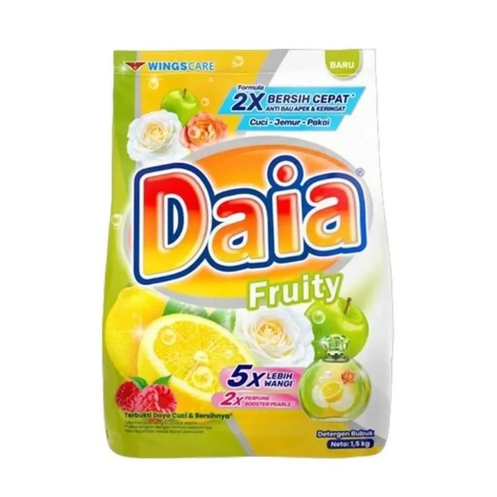 Daia Detergen Bubuk Fruity 1.5KG