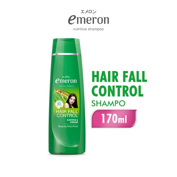 Emeron Shampoo Hairfall Control Aloevera & Gingseng Btl 170ML