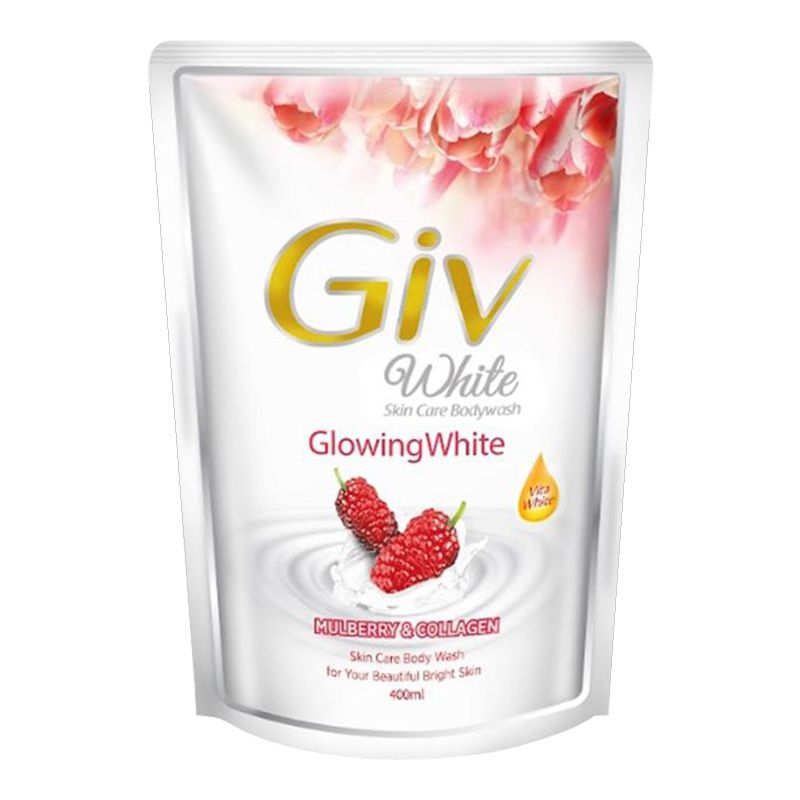 Giv White Body Wash Mulberry & Collagen 400ML