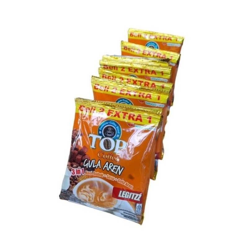KOPI TOP SUSU GULA AREN (3IN1) 27G PAC20