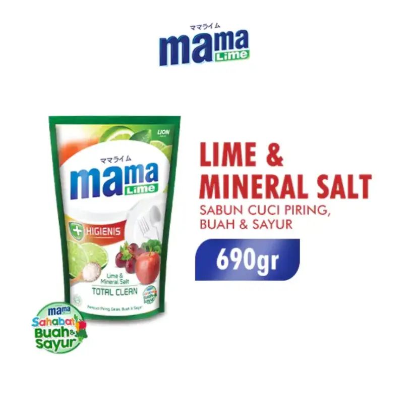 Mama Lime Lime & Mineral Salt Pch 690GR
