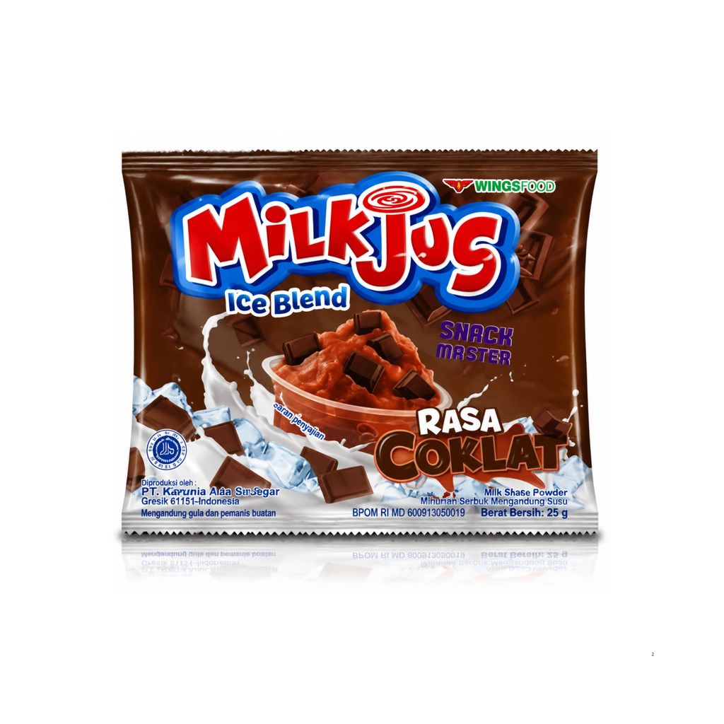 Milkjus Ice Bland Rasa Coklat 25GR