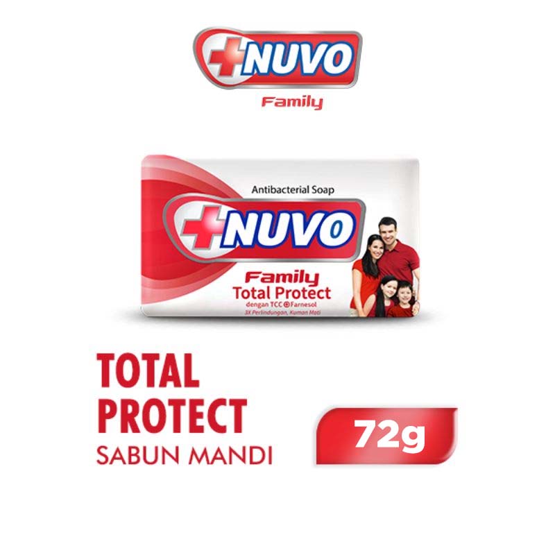 Nuvo Bar Soap Family Total Protect 72GR