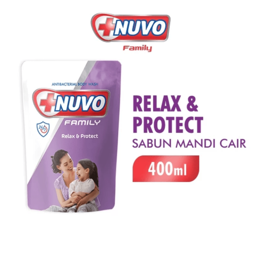 NUVO FAMILY BODY WASH UNGU PCH 400ML