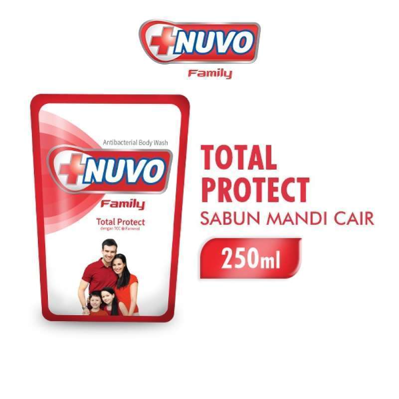 Nuvo Family Hand Wash Total Protect Pch 250ML