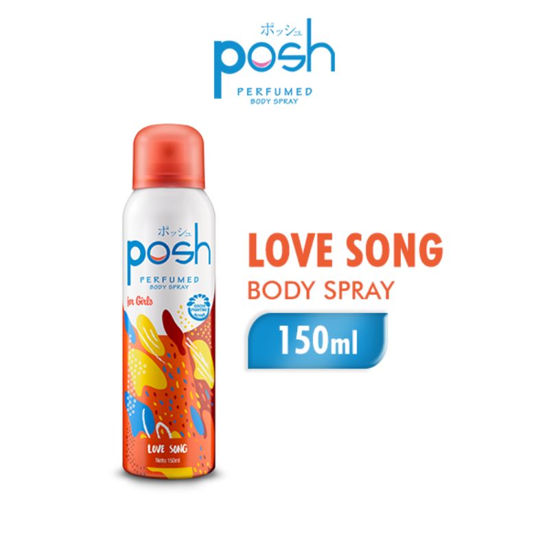 Posh Perfumed Spray Love Song 150ML