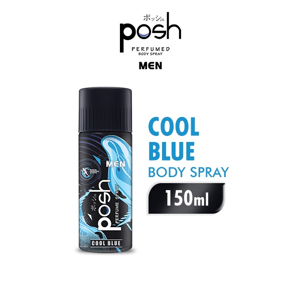 Posh Men Perfumed Spray Cool Blue 150ML