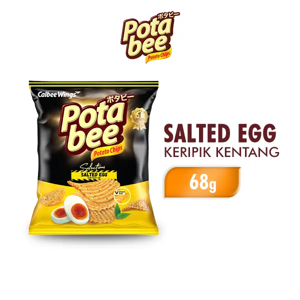 Potabee Selections Salted Egg 68GR