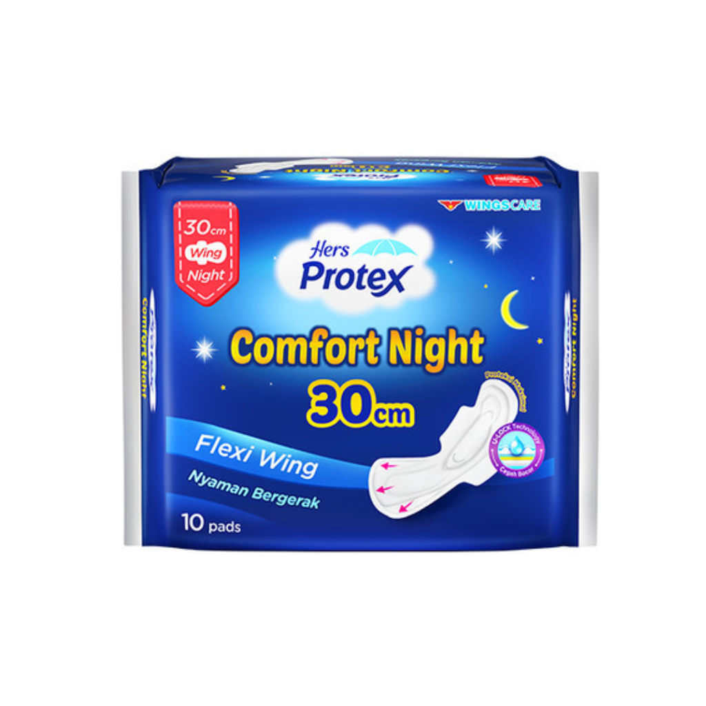 Protex Comfort Night 30cm 10PCS
