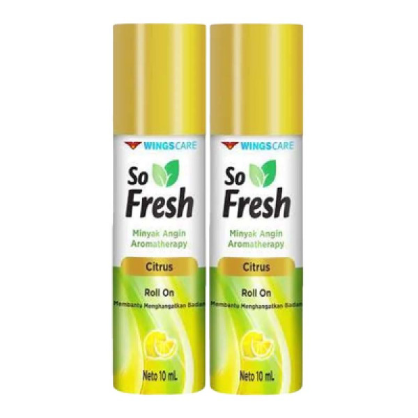 So Fresh Aromatherapy Citrus 2x10ML