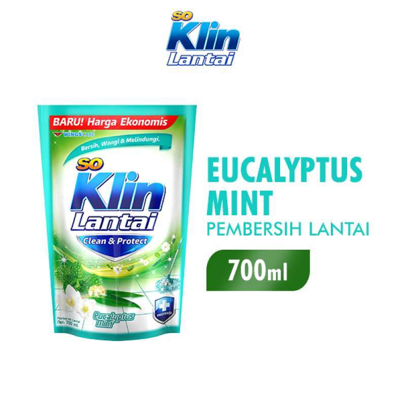So Klin Lantai Eucalyptus Mint Pch 700ML
